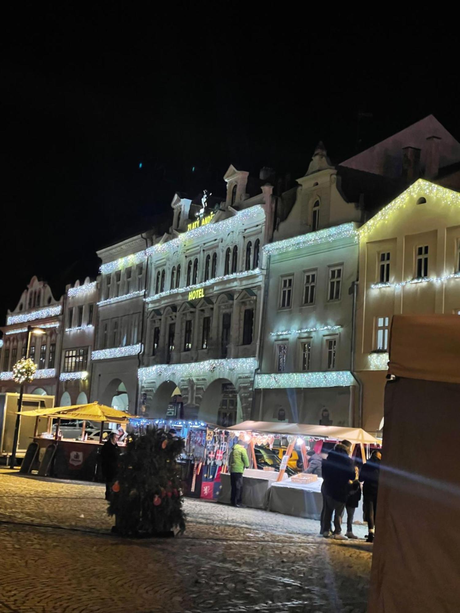 Hotel Zlaty Andel Žatec Extérieur photo
